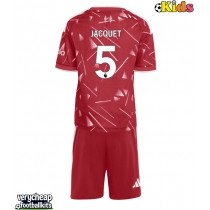 Liverpool Jeremy Jacquet #5 Replica Home Minikit 2026-27 Short Sleeve (+ pants)